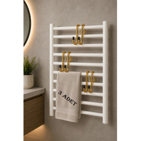 3'lü Set Havlupan Askısı | Pratik Havlu Askısı 10x5 cm 3'lü Set Havlupan Askısı | Pratik Havlu Askısı 10x5 cm
