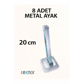 8'li Katlanır Metal Yer Sofrası Ayağı Yer Masası Ayağı 20 cm 8'li Katlanır Metal Yer Sofrası Ayağı Yer Masası Ayağı 20 cm