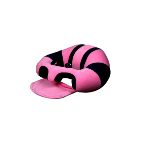 Bebek Destek Oturma Minderi Pembe Lacivert 60 x 50 Elyaf Pembe 100% silikon