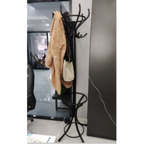 Vestiyer Askılık Siyah Metal Portmanto Askılık Vestiyer Askılık Siyah Metal Portmanto Askılık